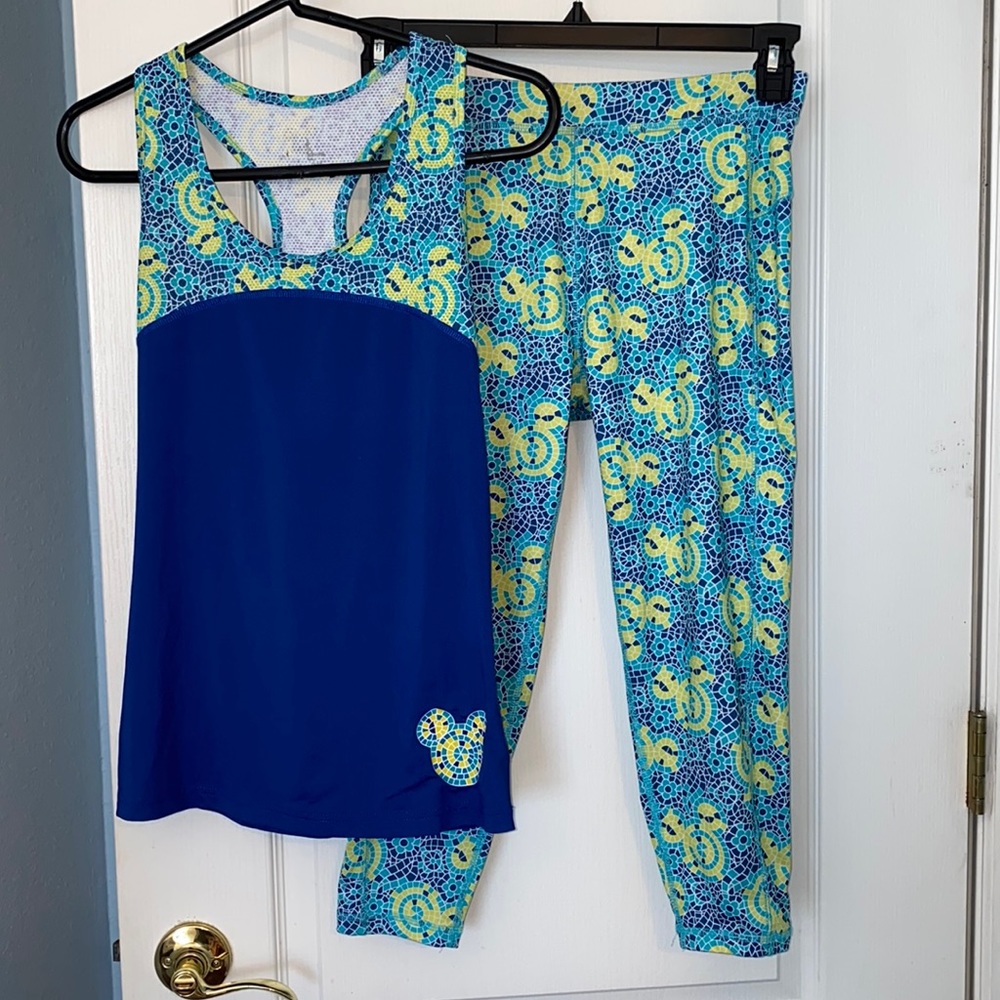 Disney Blue and Yellow Loungewear Set